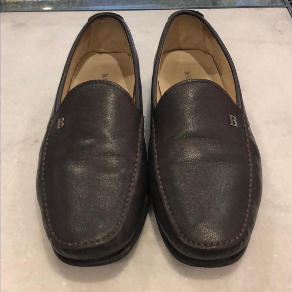 Balmain cow leather loafers!